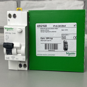 Nouveau Disjoncteur Différentiel Original en Stock A9N21620 IDPN Vigi 1P+N 40A 30mA Clario - Product Image 1