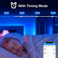 SP602E APP 원격 DC5 ~ 24V 4 출력 포트 WS2812B WS2811 SK6812 등용 LED 컨트롤러 주소 지정 가능 LED 픽셀 스트립 라이트