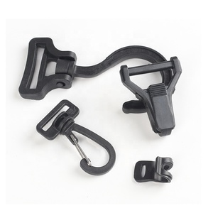 Factory OEM Bag Accessories Custom POM Plastic Snap Hook Clip for Webbing luggage