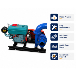 <span class=keywords><strong>Pompa</strong></span> Centrifuga per Acqua 4 Pollici/6 Pollici ad Alta <span class=keywords><strong>Pressione</strong></span> con Motore Diesel per Irrigazione Agricola - Product Image 4