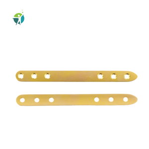 Prijsvriendelijke Chirurgische Titanium Veterinaire Orthopedische Trauma Implantaten <span class=keywords><strong>T</strong></span> Type Rechte Borgplaat - Product Image 3