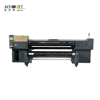 Impresora híbrida Uv de cama plana y rollo para diferentes materiales Kt Board,Pvc, película suave, impresoras híbridas de inyección de tinta de cuero 1,8 m i3200