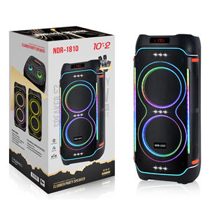 Altavoces de Interior para Karaoke NDR de <span class=keywords><strong>1000W</strong></span>, Caja Profesional 710, <span class=keywords><strong>altavoz</strong></span> inalámbrico Bt de torre de fiesta de alta potencia portátil <span class=keywords><strong>grande</strong></span> de 100W - Product Image 6