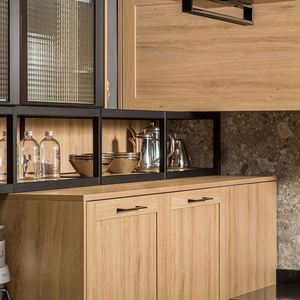 Mueble de Cocina Modular Clásico con Fregadero, Grifo, Taburete Deslizante, <span class=keywords><strong>Pequeño</strong></span>, Económico, Listo para Instalar - Product Image 6
