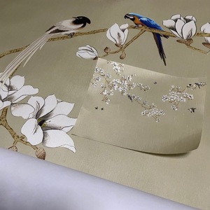 Zhenling stampa digitale <span class=keywords><strong>carta</strong></span> <span class=keywords><strong>da</strong></span> <span class=keywords><strong>parati</strong></span> fiore <span class=keywords><strong>uccelli</strong></span> design <span class=keywords><strong>carta</strong></span> <span class=keywords><strong>da</strong></span> <span class=keywords><strong>parati</strong></span> stampata per la decorazione della parete della casa interna - Product Image 4