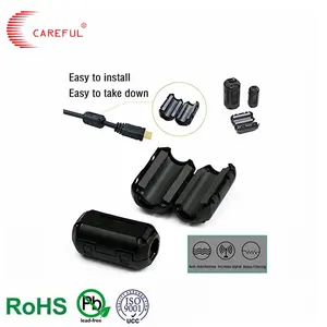 Factory Direct Sales Emi Cable Clamp Ferrite Core For Video Audio Equipment