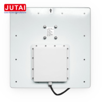 Lecteur RFID passif UHF longue distance JUTAI PUHF-9-12DB, fréquence 902~928 MHz, portée 15-20 m, principalement utilisé dans les systèmes de lecture de barrières.