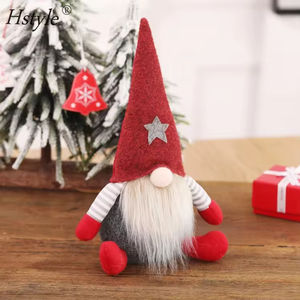 Hstyle caliente alta calidad adornos navideños hechos a mano suecos gnomos <span class=keywords><strong>de</strong></span> peluche hechos a mano hogar vacaciones SD793 decoración regalos <span class=keywords><strong>de</strong></span> navidad - Product Image 4