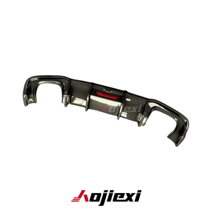 Diffusore Posteriore in Fibra di Carbonio Stile AK di Alta Qualità con Luce per <span class=keywords><strong>Audi</strong></span> A3 <span class=keywords><strong>8V</strong></span> Sline S3 RS3 LCI 2017-2020 - Product Image 5