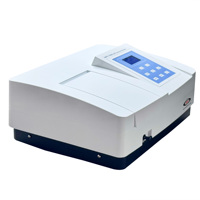 Tungsten Deuterium Lamp Single Beam 1200UV Vis Spectrophotometer Laboratory Bench Top Spectrometer