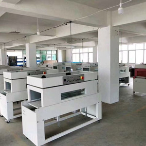 Bán tự động PE poof phim cắt và niêm phong Hướng dẫn sử dụng nhiệt đường hầm nhỏ thu nhỏ máy bao bì chai có thể hộp máy đóng gói - Product Image 3