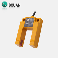 Capteur photoélectrique de type fente BXUAN, largeur de fente 30 mm, sortie NPN PNP NO NC, interrupteur infrarouge à faisceau traversant, temps de réponse 1 ms, 12-24 V CC