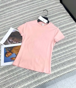 Camiseta Corta de Manga Corta de Algodón Pima 220gsm 2026, Estilo Ajustado, Moda Urbana para Chicas, Olo Aio Accolade <span class=keywords><strong>Muse</strong></span> Renown Studio Style - Product Image 5