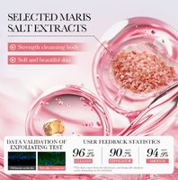 Poudre exfoliante corporelle au sel minéral pour adultes, nettoyage en profondeur, hydratante, enrichie en vitamine C, boue de Guangdong – Offre Spéciale
