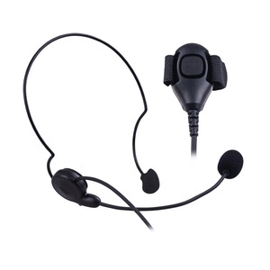 HXKK <strong>HX</strong>-316-1 Lightweight Durable Walkie Talkie Headset Two Way Radio <strong>Earphone</strong> Loud Clear Voice Headband Style for Ken-wood 2pin - Product Image 3