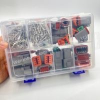 Connecteurs Femelles Étanche à Sertir Automatique Série DT 2-12 Broches en Cuivre pour PCB Modèles DT06-2S DT06-3S