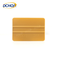 DCHOA Raclette en plastique dorée pour vinyle, outils de pose de film pour vitres, raclette pour film de fenêtre, personnalisable avec logo