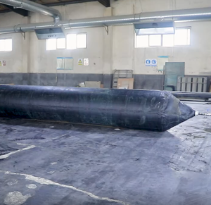 Airbag <span class=keywords><strong>de</strong></span> lancement <span class=keywords><strong>de</strong></span> navire en caoutchouc, type ballon, pour charges lourdes, certifié ISO, pour chantiers navals - Product Image 2