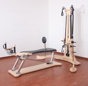 Equipo de Gimnasio para Yoga y Fitness en Casa, Unidad Combinada de Torre Reformer de Madera - BP-215 Reformer BP - Product Image 5