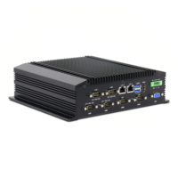 LINKLEAPS PC Industrial sin Ventilador con Intel de 7.ª Generación Core I5 I7, PC Integrado con Doble GbE LAN, 6 RS232, RS485, GPIO de 16 Bits, Entrada de 9 a 36V