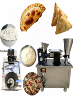 Machine à empanadas de formes variées, machine automatique à samosas, machine à dumplings entièrement automatique, machine à gyozas, machine à samosas commerciale