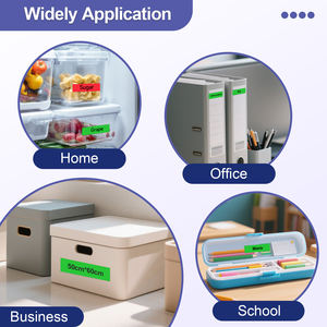 Nastro Adesivo Laminato Compatibile TZe-751 TZ751 Nero su Verde 24mm per Stampante <span class=keywords><strong>Brother</strong></span> P-Touch - Product Image 5