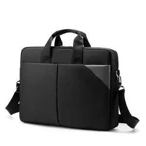 Wholesale Business Large Capacity Computer Bag Waterproof Laptop Case Portable Laptop Black Tote Laptop Bag