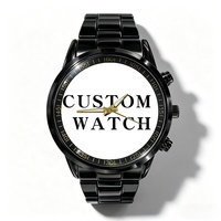 Montre de couple personnalisée, cadran personnalisé, montre-bracelet en alliage à quartz pour la vente en gros B2B