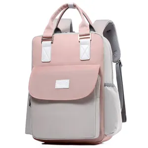 Individuelle Damenarbeit Computertasche Mädchen Outdoor Reisen Knapsack Damen Laptop-Rücksack