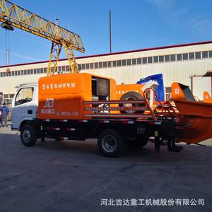 Bomba de Concreto Jida Heavy Industry Hbt60, Unidad Móvil Impulsada por Diésel para Obras de Construcción - Product Image 4