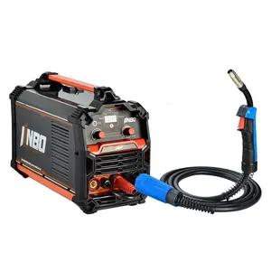 JINBO 110/220V 200amp mig saldatore senza gas no gas co2 soldadora mig tig inverter ad arco mig saldatore macchina produttore di attrezzature