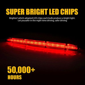 Auxito <b>red</b> 12v W164 For Mercedes ML Class W164 2005-11 Third <b>LED</b> High Level Brake <b>Light</b> - Product Image 2