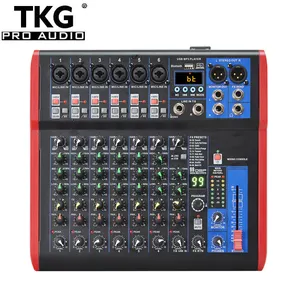 TKG SI-8UX 99 dsp אפקט USB ביצועים שלב קול אודיו רמקול מיקסר קול 8 ערוץ מיקסר 8 ערוץ