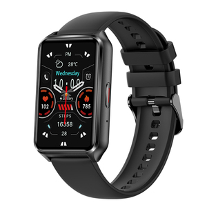 2024 <span class=keywords><strong>H37</strong></span> 1.57 pouces montre intelligente fréquence cardiaque pression artérielle étanche BT appel Message rappel bracelet intelligent pour hommes femmes - Product Image 6