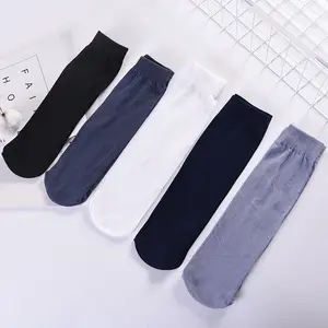 KANGYI 2020 Wholesale Breathable One Time Use Try On Socks Cheap Disposable Socks For Men