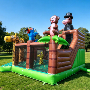 Castillo Inflable WINSUN con Pared de Escalada, PVC, Certificado CE, Logotipo Personalizado, para Fiestas Infantiles, Alquiler para Exteriores - Product Image 3