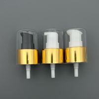 18 20 24/410 Or Argent Aluminium Crème Traitement Pompe Luxe Cosmétique 18mm 20mm 24mm Sérum Bouteille Pompe Corps Lotion Pompe