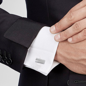 <span class=keywords><strong>Gemelli</strong></span> Classici JINJIE a Basso Prezzo Pronti per la Spedizione, Alta Qualità Placcati <span class=keywords><strong>Argento</strong></span> o Oro in Ottone con Nodo Cinese, Regalo per <span class=keywords><strong>Uomo</strong></span> - Product Image 2