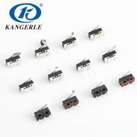 Micro-interrupteur en plastique étanche IP67 Chinakel série KW10, 1A 125VAC SPDT, charge nominale pour appareils industriels et électroménagers