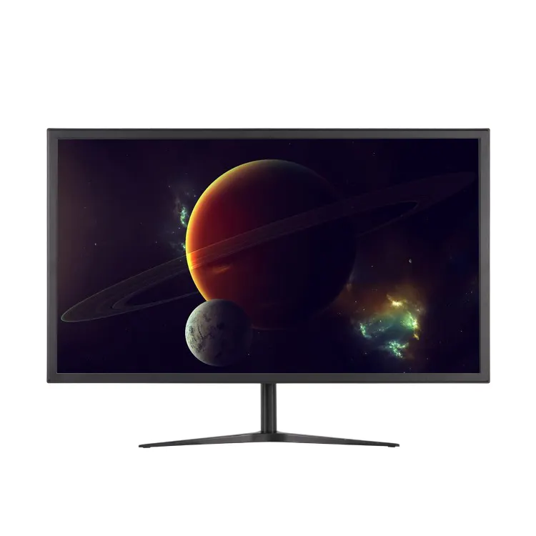 Desktop 24 inch FHD 1080P TFT LCD LED computer monitor PC with VGA DVI