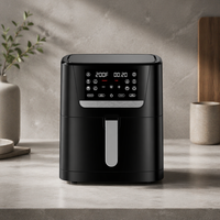 Harga Pabrik Air Fryer Digital Kapasitas Besar 8.5L dengan Sirkulasi Udara Cepat untuk Keluarga