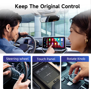 Nuevo <span class=keywords><strong>U2W</strong></span> Mini 3-3 Plug And Play Ai Box <span class=keywords><strong>Carlinkit</strong></span> Producción de fábrica que continúa con la calidad de sonido del coche original Multimedia Carplay - Product Image 5