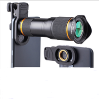 20X lentilles de caméra de téléphone portable lentilles de caméra de téléphone lentilles mobiles utiliser pour faire de la randonnée regarder un match en direct