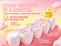 Dentifrice Enfant JSY au Fluor Saveur Fraise Yaourt Anti-Caries Protection Contre les Acides Soins Bucco-Dentaires pour Enfants Marque Privée