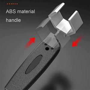Clé de salle de bain réglable à grande ouverture 80 mm, clé à molette étroite pour réparation de canalisations d'eau et d'égouts, outils de plomberie - Product Image 3