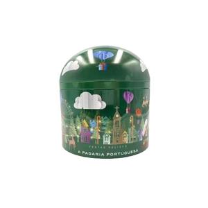 Wholesale JINFENG Brand Tinplate Cylinder <b>Music</b> <b>Box</b> Lacquered Crown Cap Flexographic Printing Design OEM Customizable Craft - Product Image 1