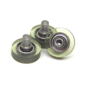 <span class=keywords><strong>Poulie</strong></span> d'axe Ø 16 mm pour meubles et accessoires de fenêtre, roue coulissante 604-2Z - Product Image 1