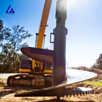 Foreuse hydraulique pour excavatrice, haute efficacité, vitesse de forage rapide, améliore le déroulement des travaux