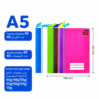 Cahier d'exercices scolaires agrafé, personnalisable avec logo, diverses couvertures, pour usage quotidien des étudiants – Fabricant – Meilleures ventes