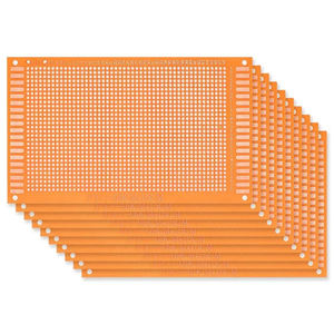 5/10 adet evrensel kurulu tek yan prototip PCB 9x15cm sarı DIY deneysel bakalit bakır plaka <span class=keywords><strong>Circuirt</strong></span> panoları kiti - Product Image 6